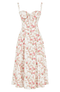 Briselle | Robe D'été Fleurie Sans Bretelles