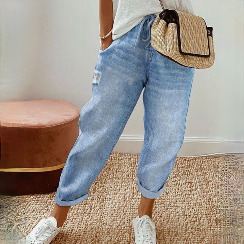 Boho | Confortable Coupe Ample Pantalons Décontractés pour Femmes