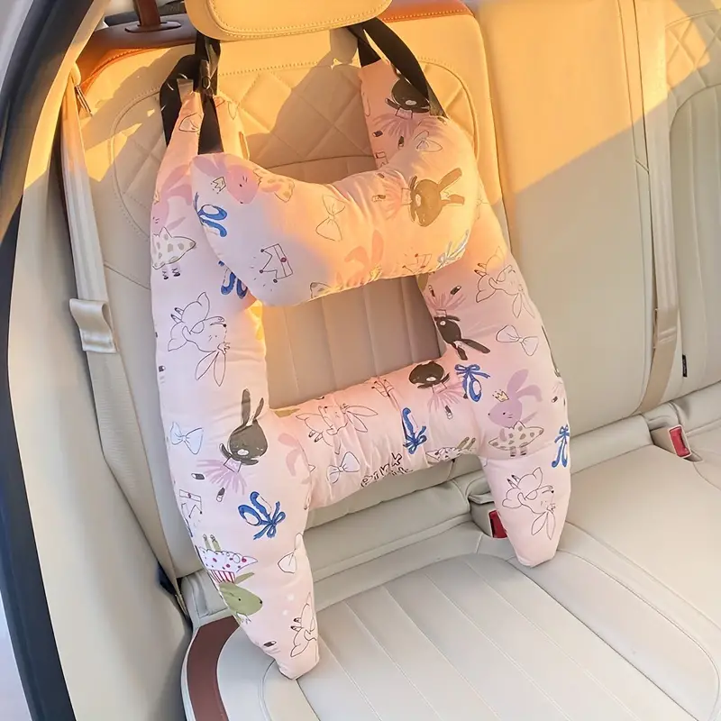 Oreiller de Voyage Confortable en Voiture Pour Enfants