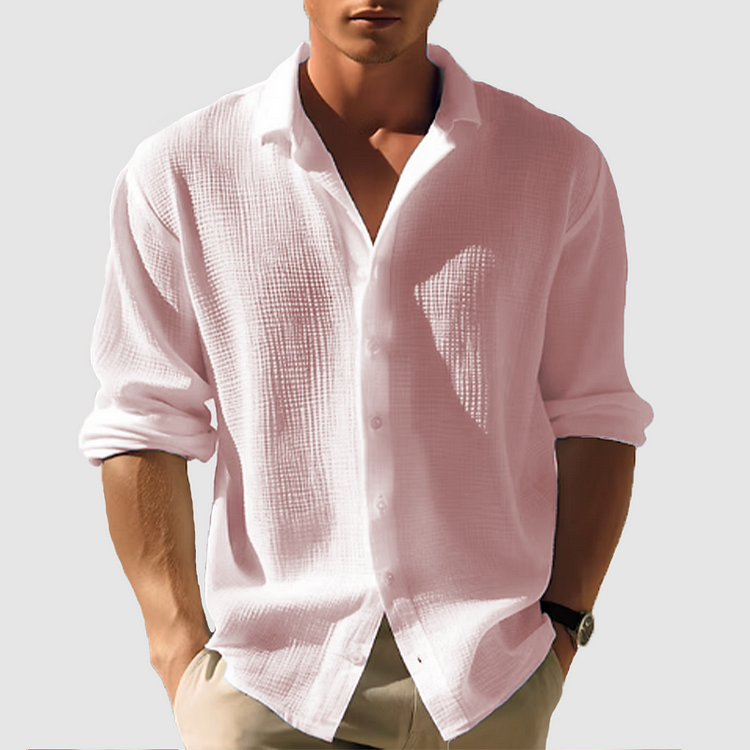 Gavros | Hommes Longue Manchon Boutonnée Chemise