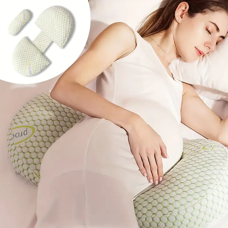 Oreiller de Grossesse | Oreiller de Corps de Maternité Confortable pour Les Futures Mamans
