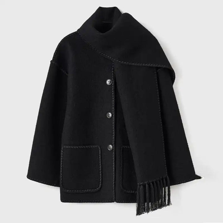 Zoe | Manteau femme élégant avec écharpe