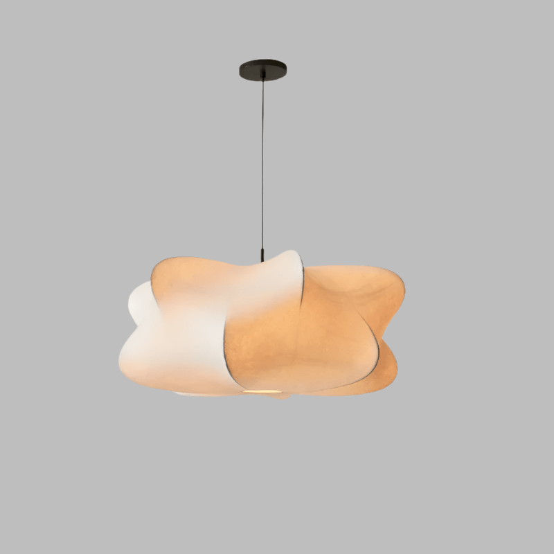 Meltor | Lampe Suspendue en Soie Faite à La Main avec Une Imperfection Intemporelle