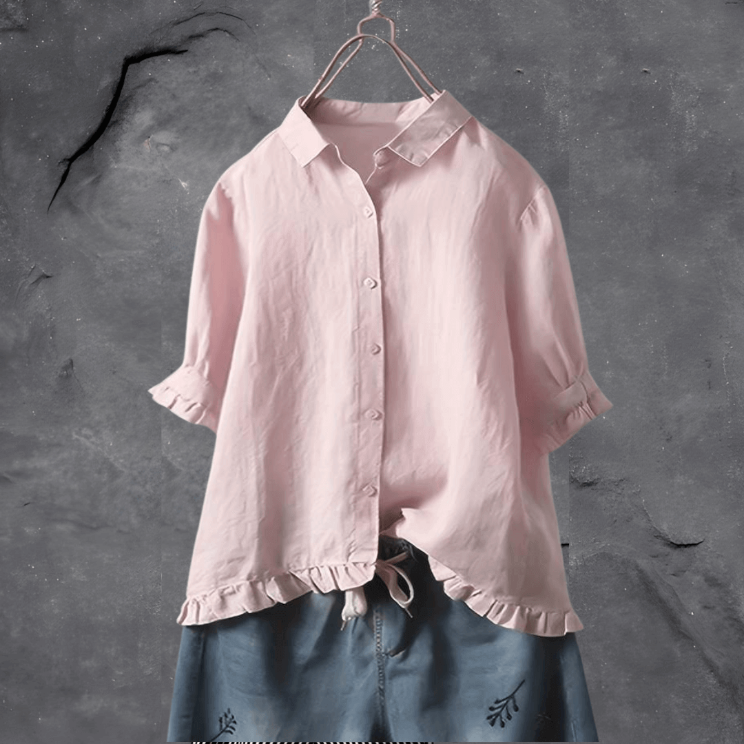 Noralina | Respirant Doux Coton Femmes Chemise