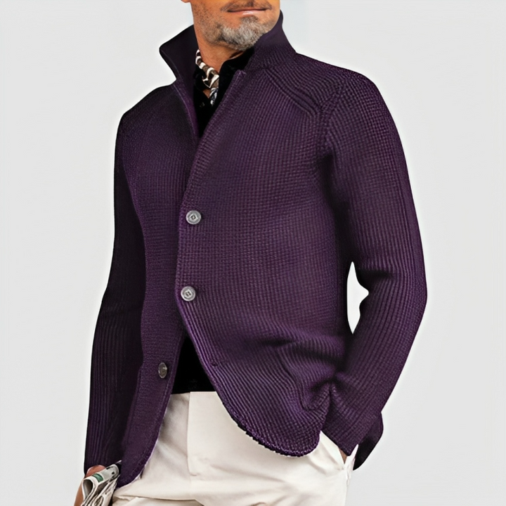 Max | Boutonné Cachemire Manteau Pour Hommes