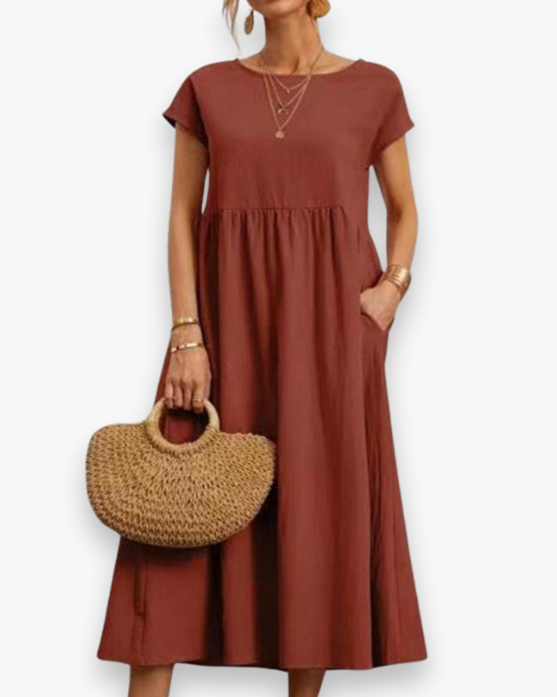 Rayenna | Femmes Robe D'été Maxi Élégante