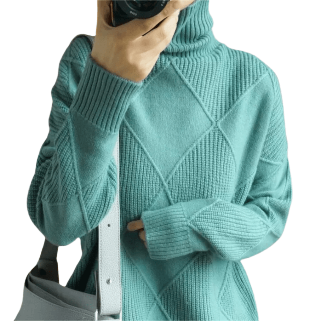 Elodie | Pull à Col Roulé pour Femme
