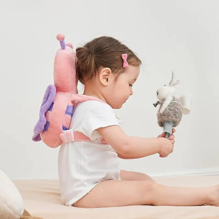 Oreiller Doux de Soutien de La Tête et de La Nuque pour Les Bébés (4-36 Mois)