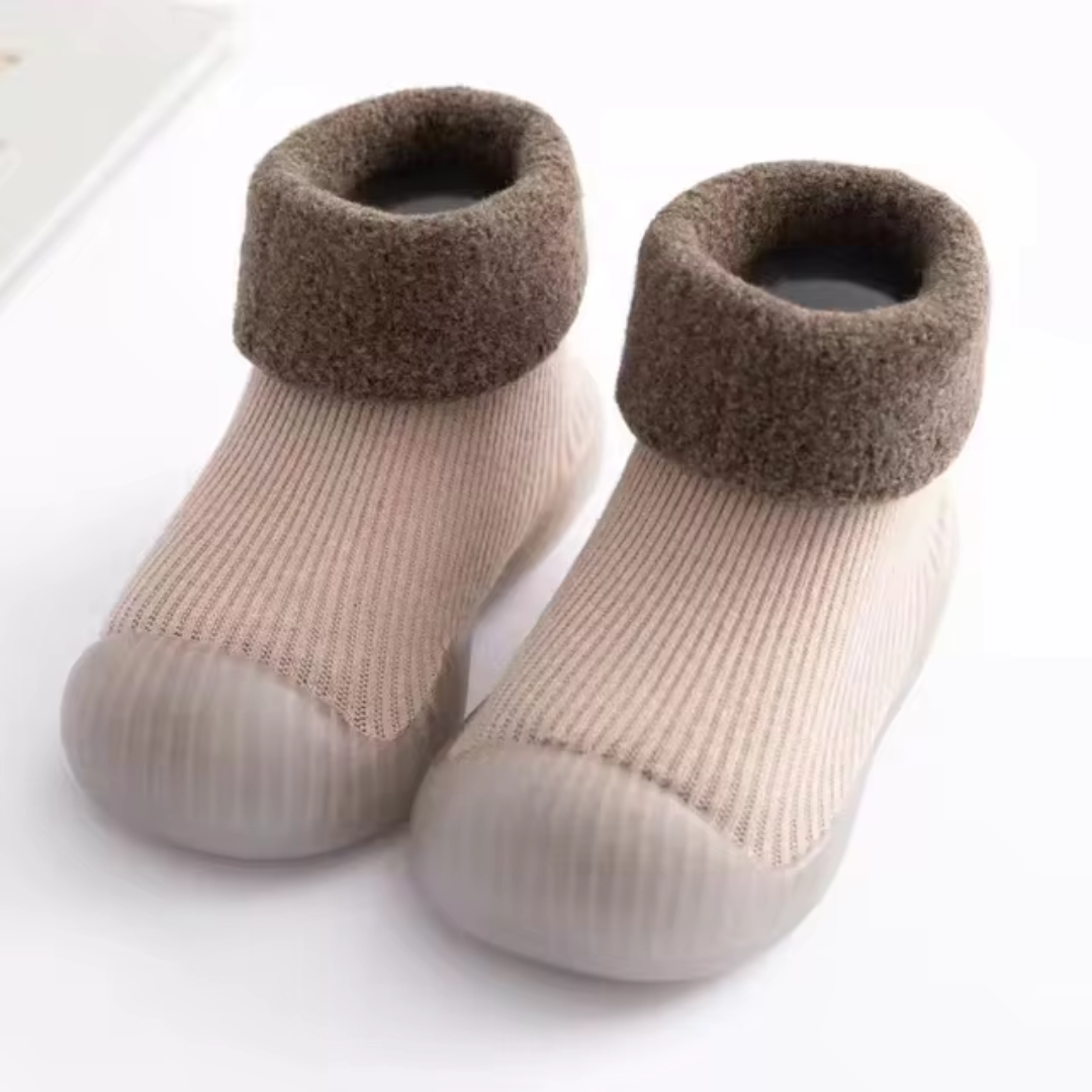 Sophia | Chaussons chaussettes pieds nus pour bébés et tout-petits