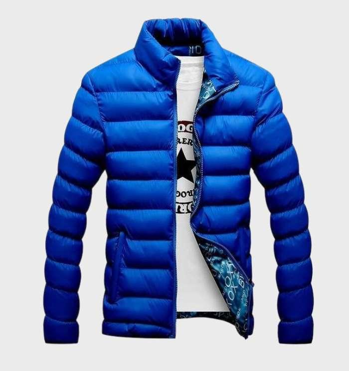 Juno | Veste Duvet Chaude Rembourrée Avec Fermeture Glissière Sur Toute La Longueur