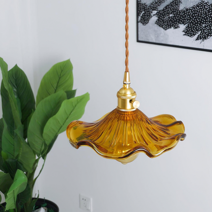Ranka | Lampe à Suspension Tendance Fleur D'hibiscus