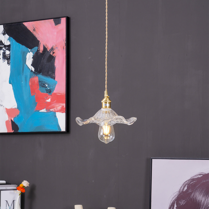 Ranka | Lampe à Suspension Tendance Fleur D'hibiscus
