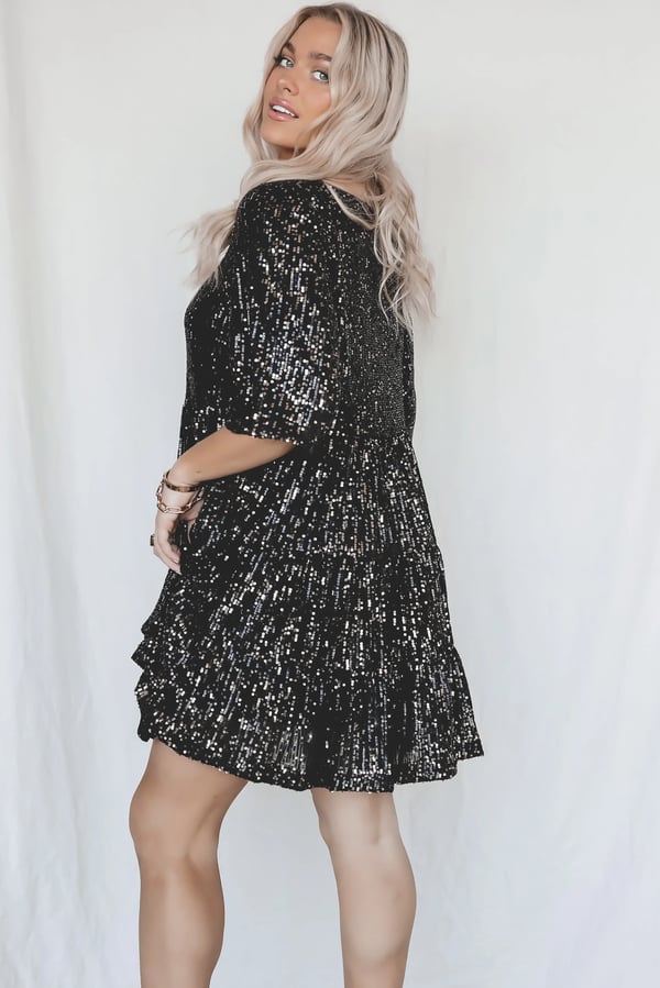 Azalea | Femmes A-Ligne Robe Faire La Fête à Paillette