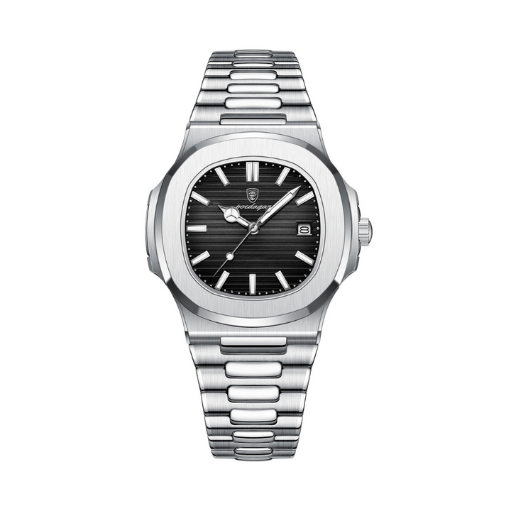 Bruno | Genève Classique Argent Regarder (Imperméable)
