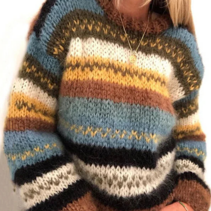 Liesl | Millésime Rayé Tricot Chandail