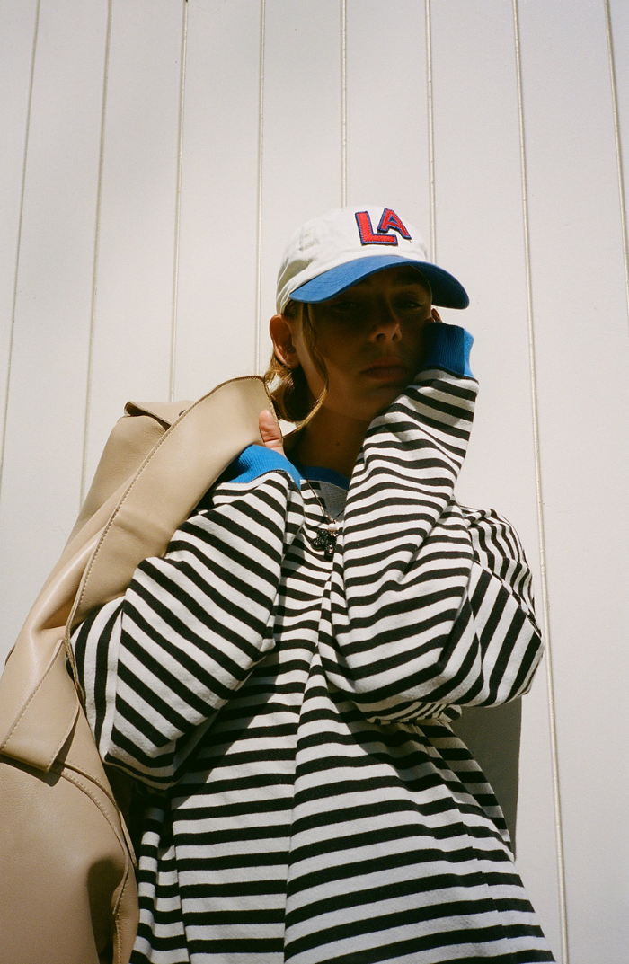 Nina | Rayé Pull Oversize Pour Confort Douillet