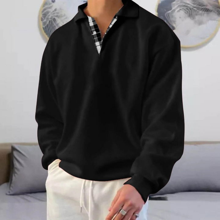 Abelso | Hommes Pull Manches Longues Chaud