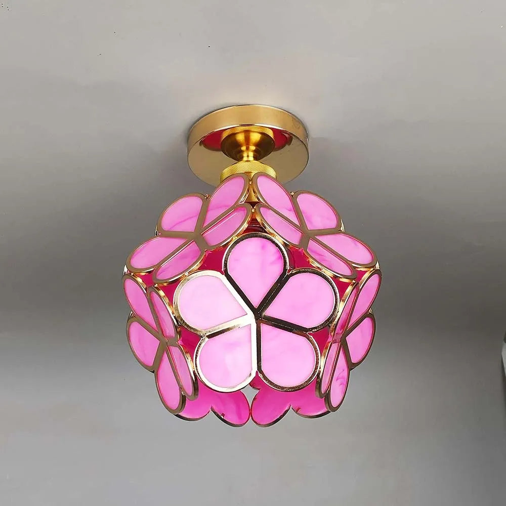Nöfra | Plafonnier Artistique en Verre