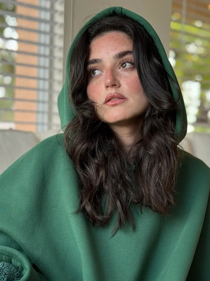 Erian | Couverture à Capuche Lestée Surdimensionnée