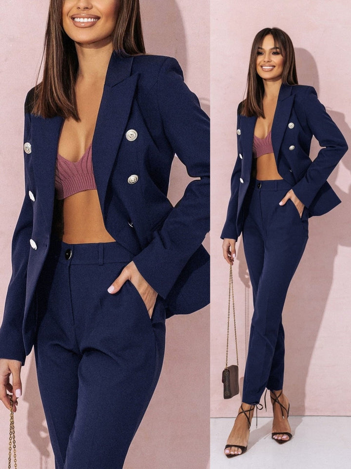 Ilaria | Femmes Élégant Été Blazer Ensemble