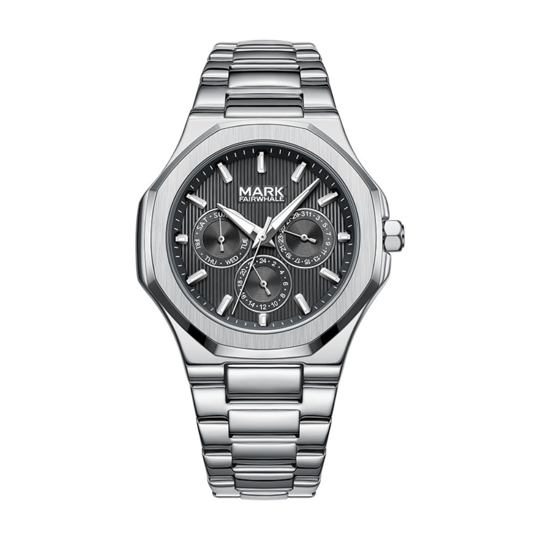 Mark | Luxe Inox Acier Montre