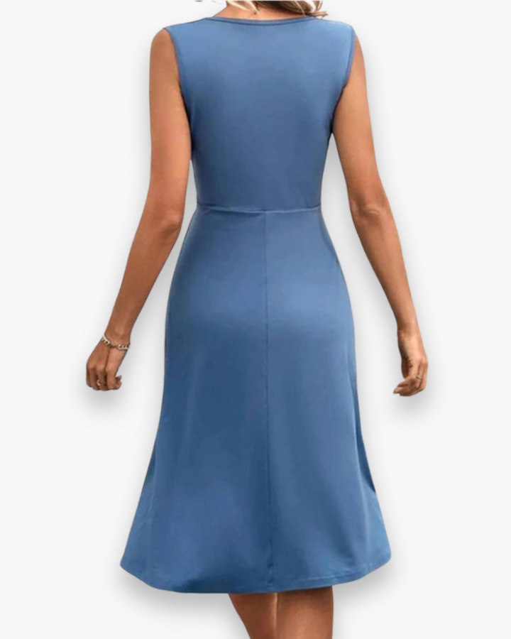 Thaisyn | Robe D'été Midi Aérée Pour Femme