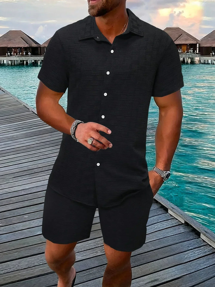 Callisto | Ensemble De Tenue D'été 2 Pièces Pour Hommes