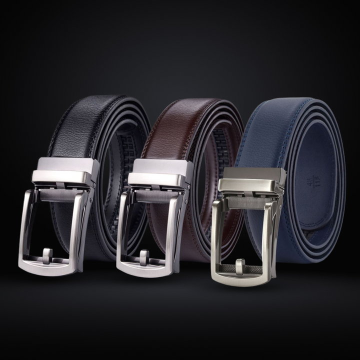 Basilio | Ceinture Ajuster Automatique pour Homme avec Boucle à Cliquet Réglable