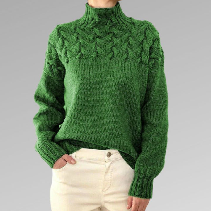 Anya | Pull à Col Roulé élégant Et Chaud
