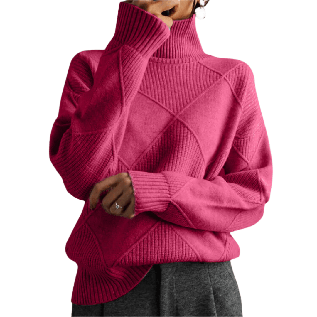 Elodie | Pull à Col Roulé pour Femme