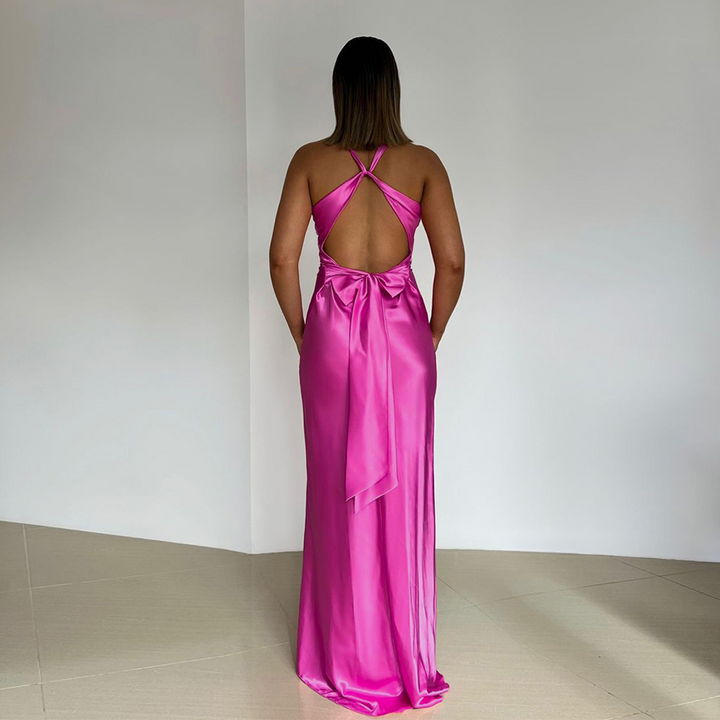 Fiora | Robe de Soirée Sans Manches Femmes élégantes