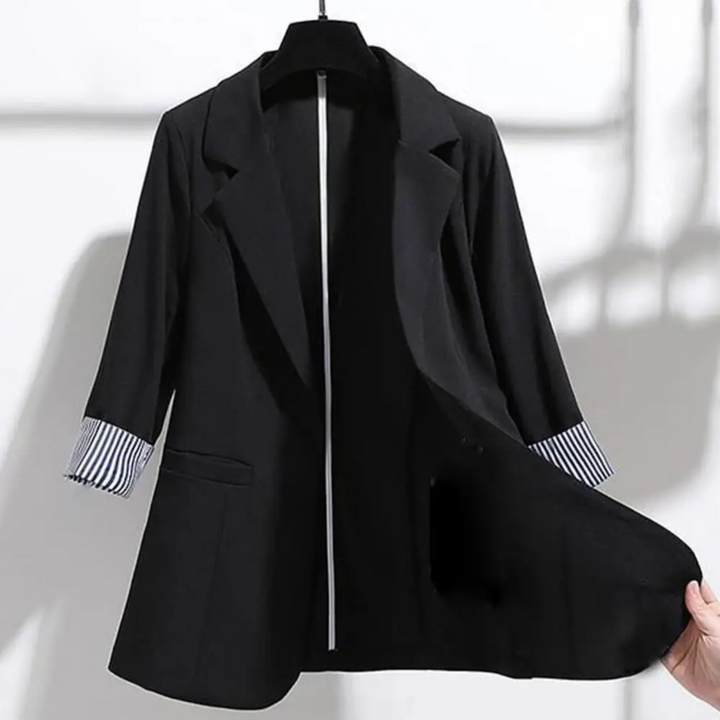 Blazer Femme Avec Manches Trois-Quarts