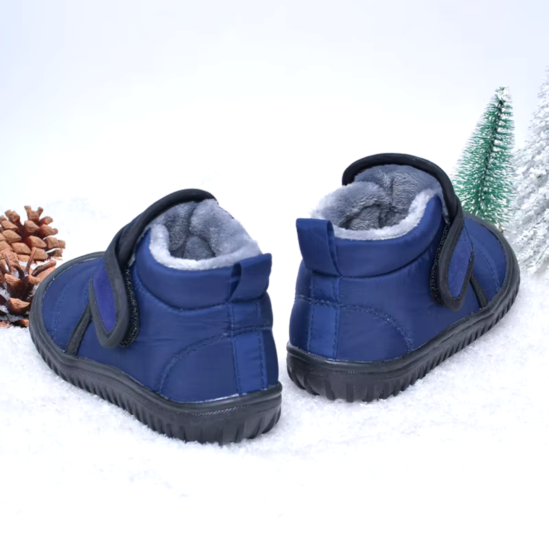 Bottes de Neige Pieds Nus Enfants | Baskets D'hiver Doublées Chaudes