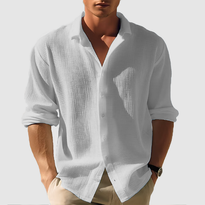 Gavros | Hommes Longue Manchon Boutonnée Chemise