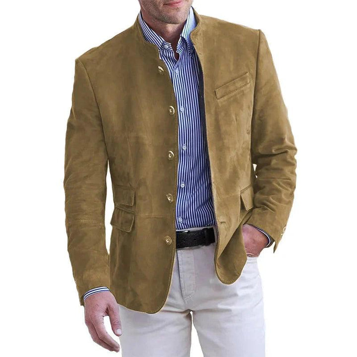 Maxence | Hommes Intemporel Cuir Veste