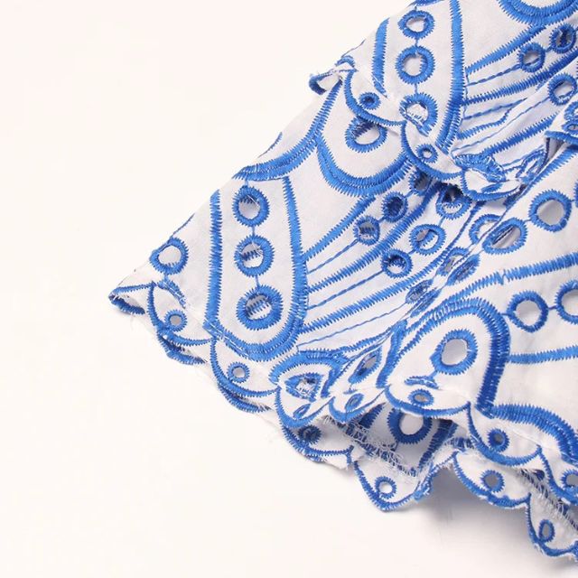 Liana | Mini-Robe avec Détails Rassemblé