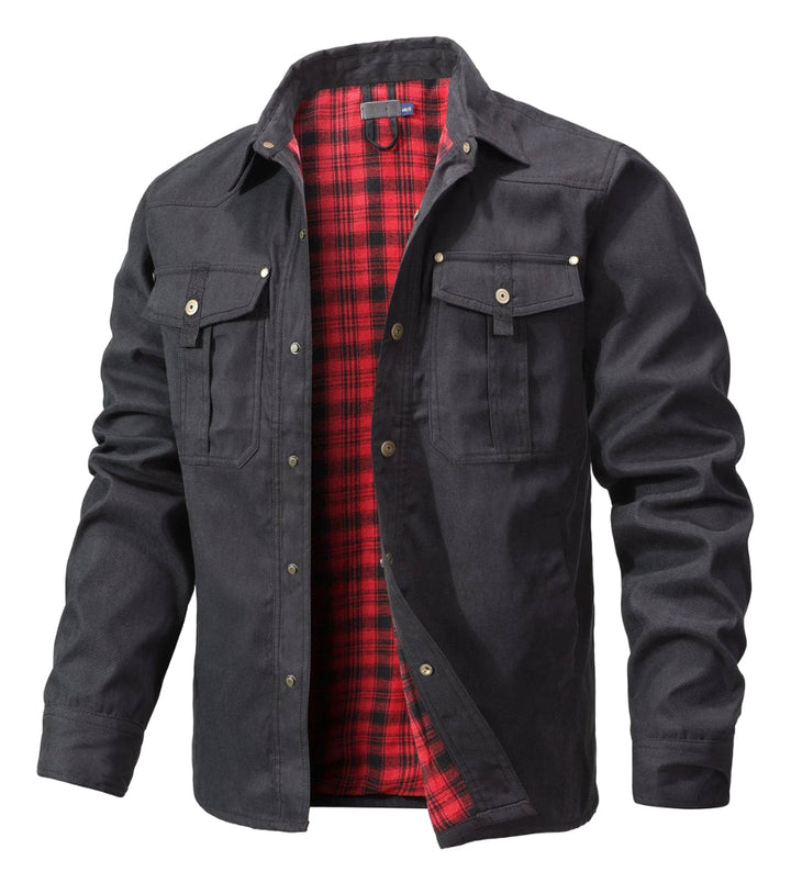 Ceric | Veste Rover en Flanelle Pour Hommes
