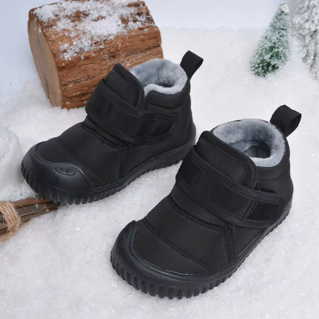 Bottes de Neige Pieds Nus Enfants | Baskets D'hiver Doublées Chaudes