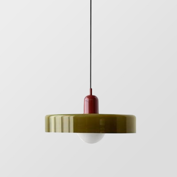 Miklon | Lampe à Suspension Colorée De Style Bauhaus
