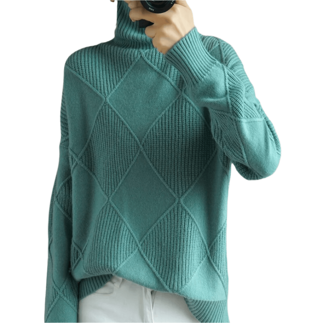 Elodie | Pull à Col Roulé pour Femme