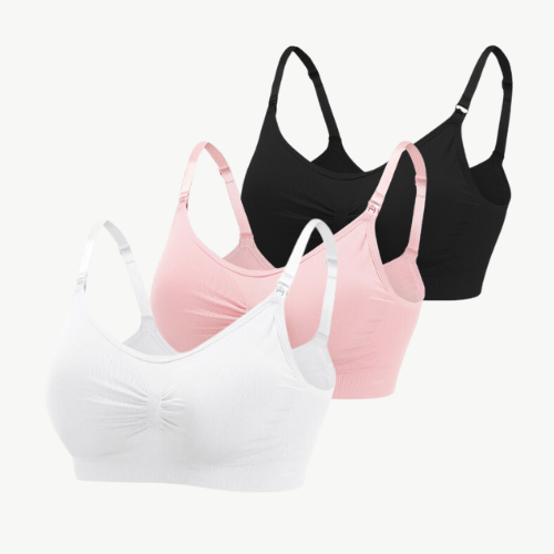 Ensemble de Soutien-Gorge D'allaitement Flora | 3-Paquet