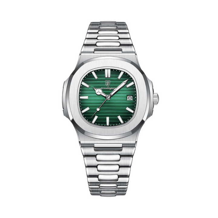 Bruno | Genève Classique Argent Regarder (Imperméable)