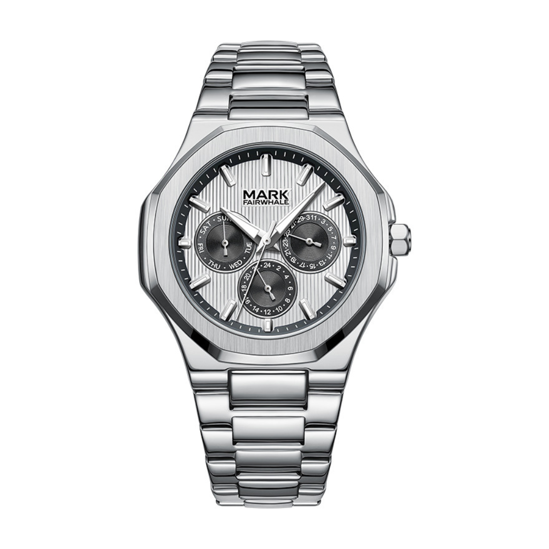 Mark | Luxe Inox Acier Montre