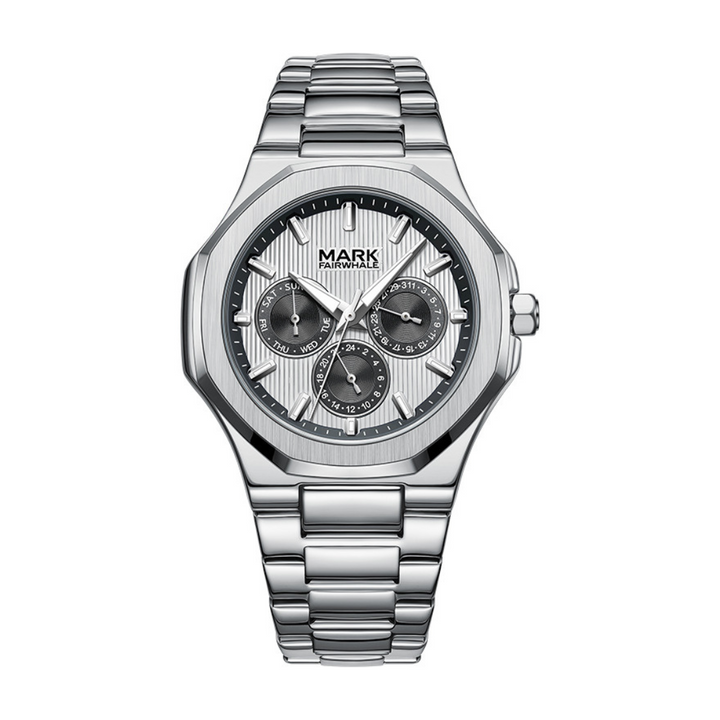 Mark | Luxe Inox Acier Montre