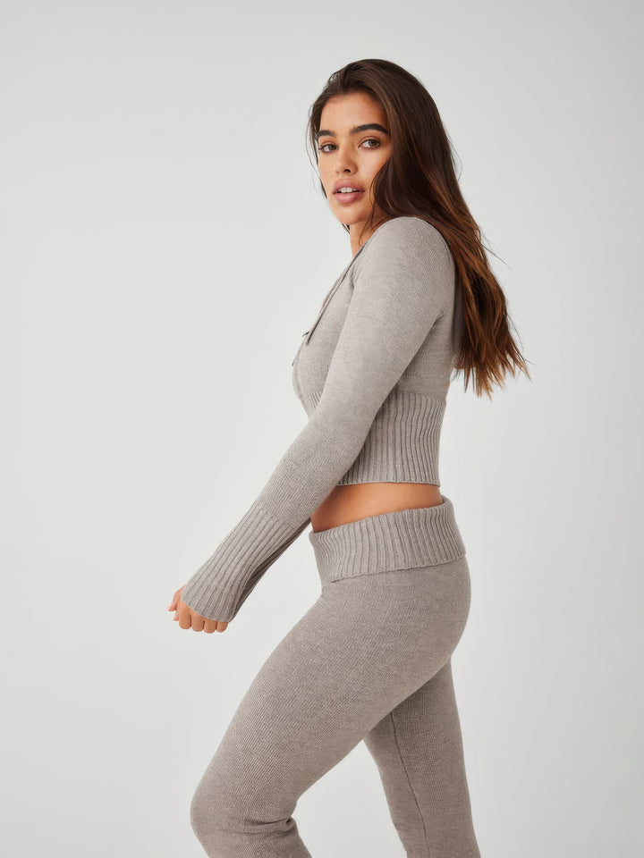 Nessa | Tenue de Détente Confortable à Fermeture éclair Pour Femme