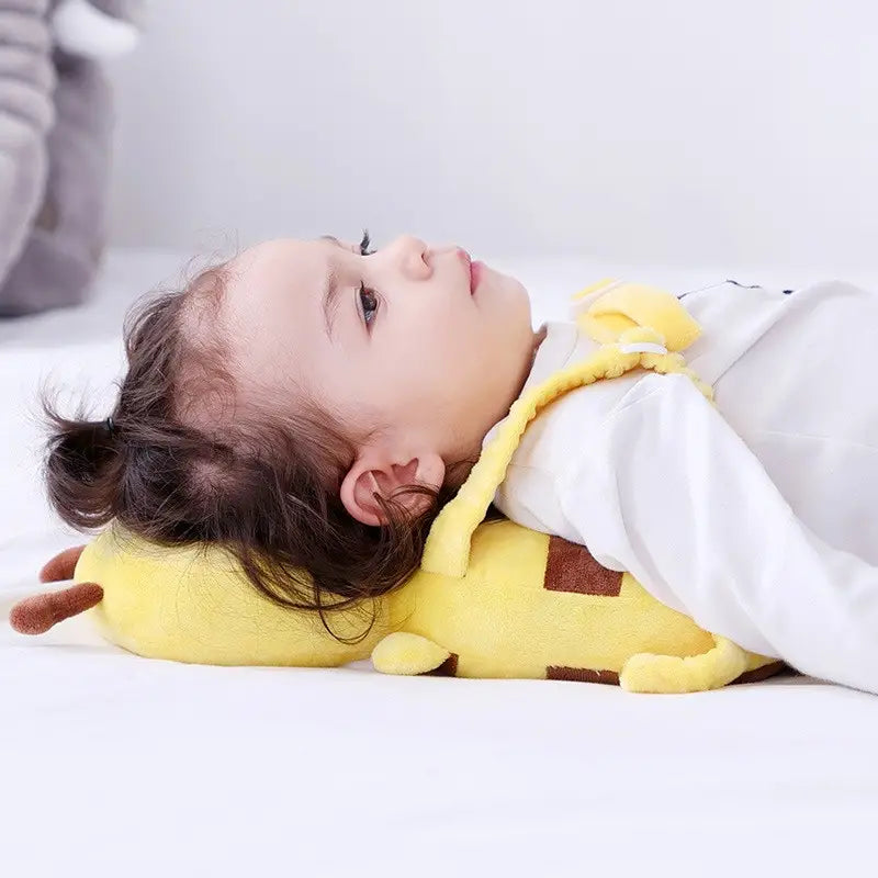 Oreiller Doux de Soutien de La Tête et de La Nuque pour Les Bébés (4-36 Mois)