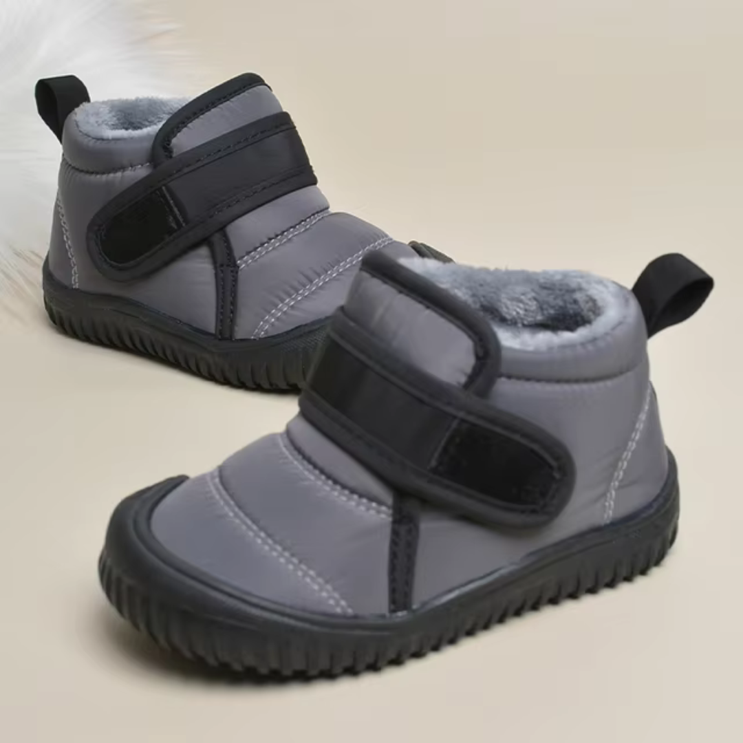 Bottes de Neige Pieds Nus Enfants | Baskets D'hiver Doublées Chaudes