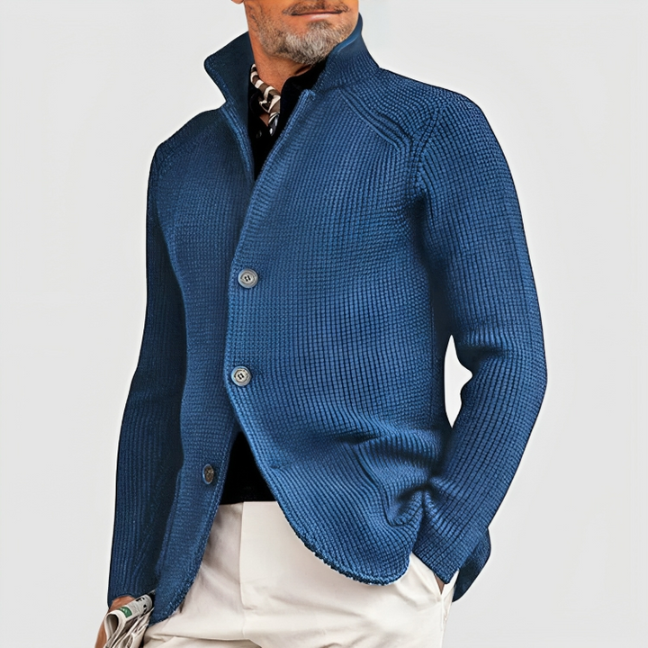 Max | Boutonné Cachemire Manteau Pour Hommes