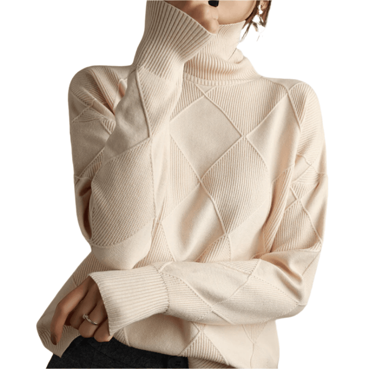 Elodie | Pull à Col Roulé pour Femme
