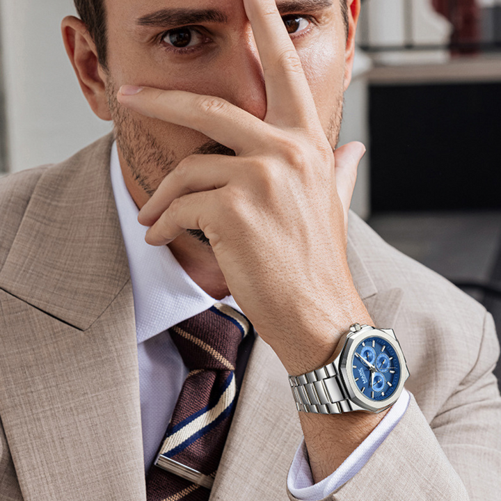 Mark | Luxe Inox Acier Montre